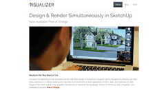 Desktop Screenshot of getvisualizer.com